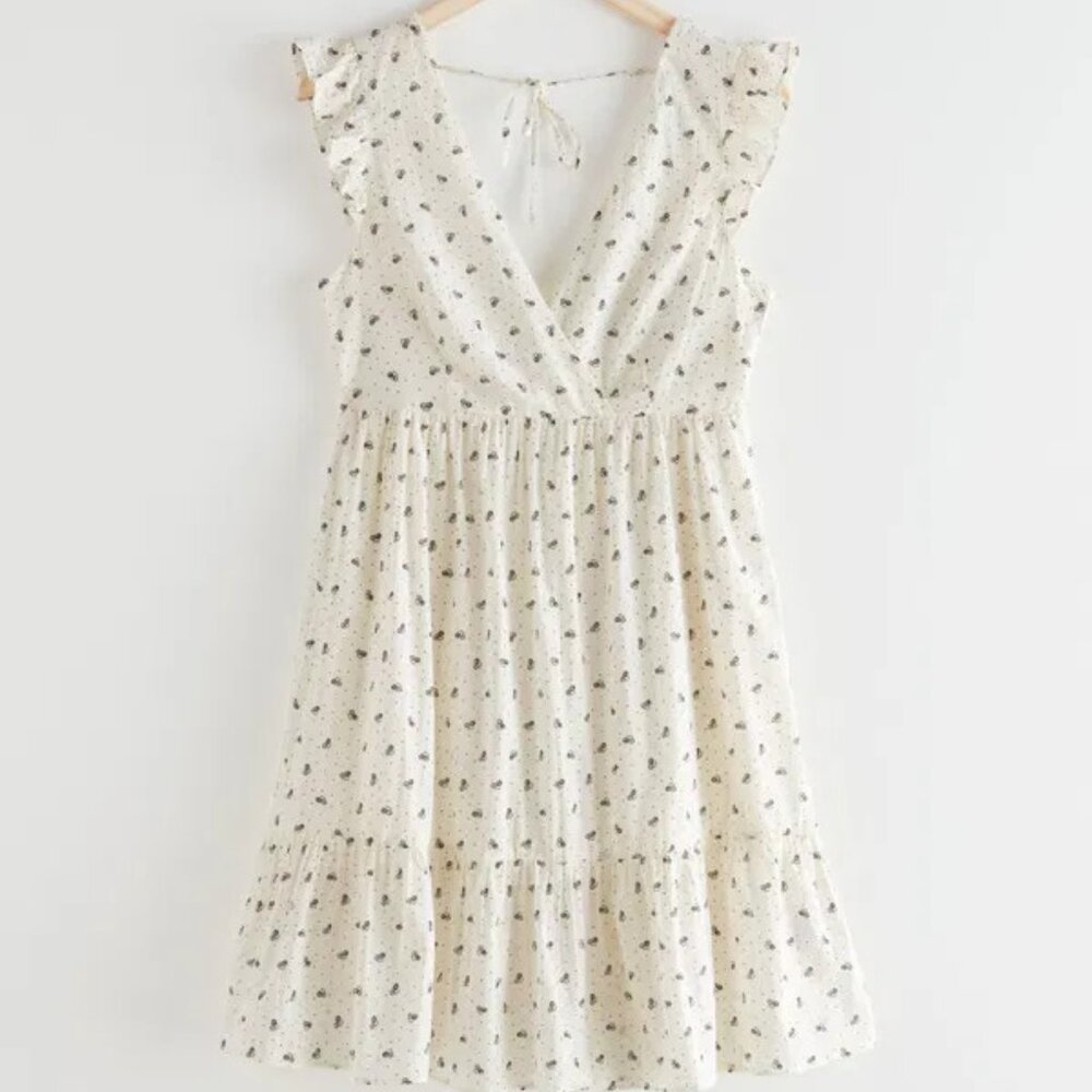 & OTHER STORIES Sleeveless Cotton Mini Dress NWT